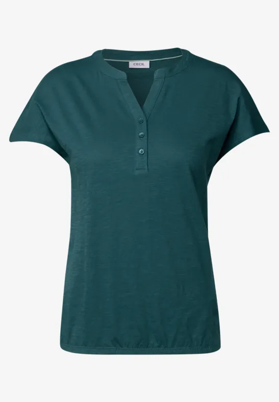 T-shirt au look tunique green lagoon