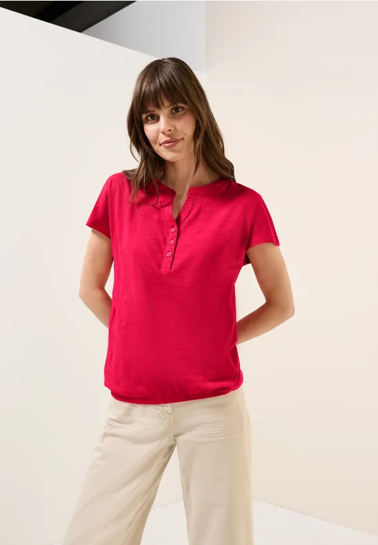 Shirt glazed apple red