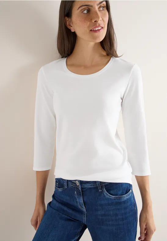 Basic Shirt vanilla white