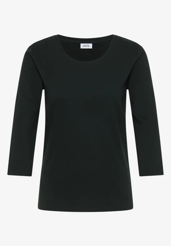 Basic shirt ink green