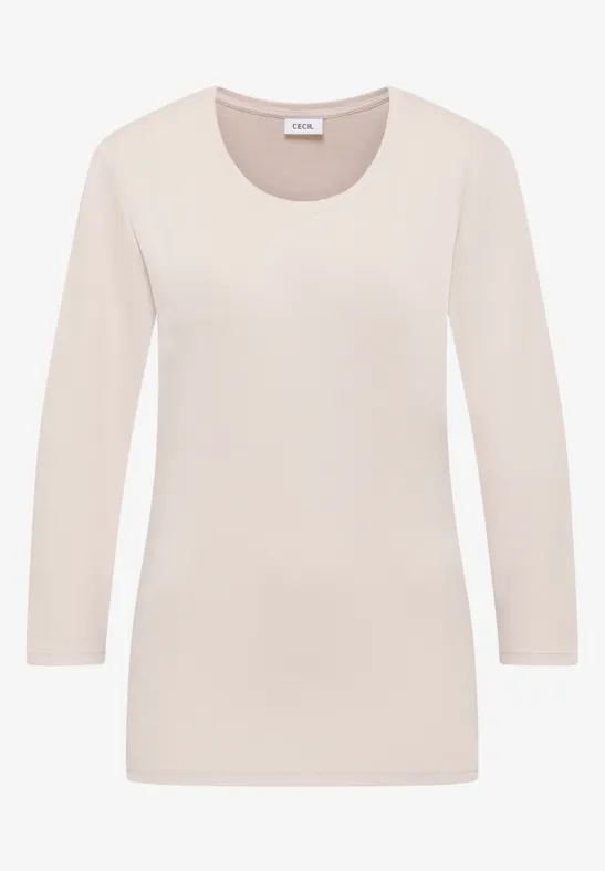 Basic Shirt light greige