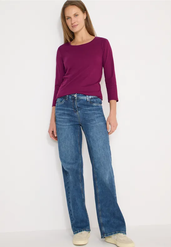 Basic Shirt magenta purple