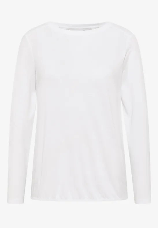 Shirt in effen kleur White