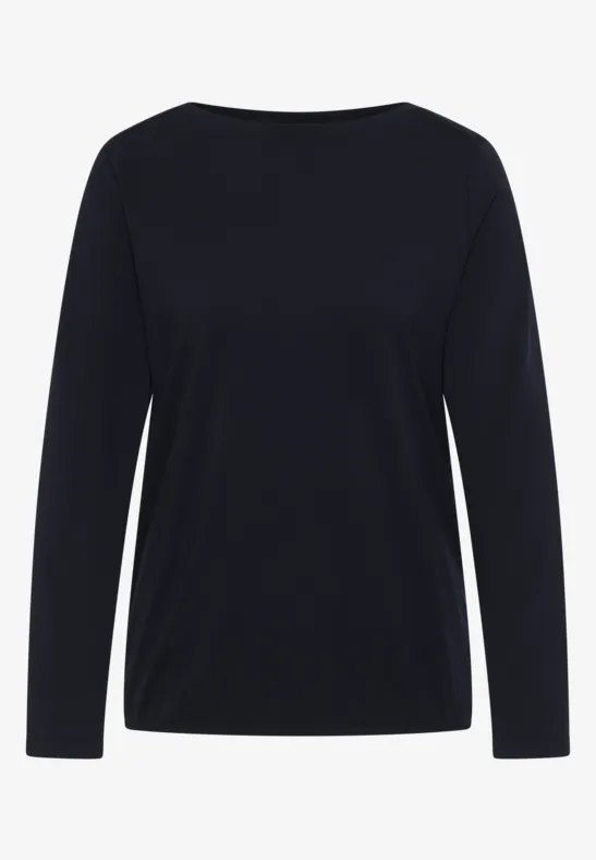 Shirt in effen kleur urban dark blue
