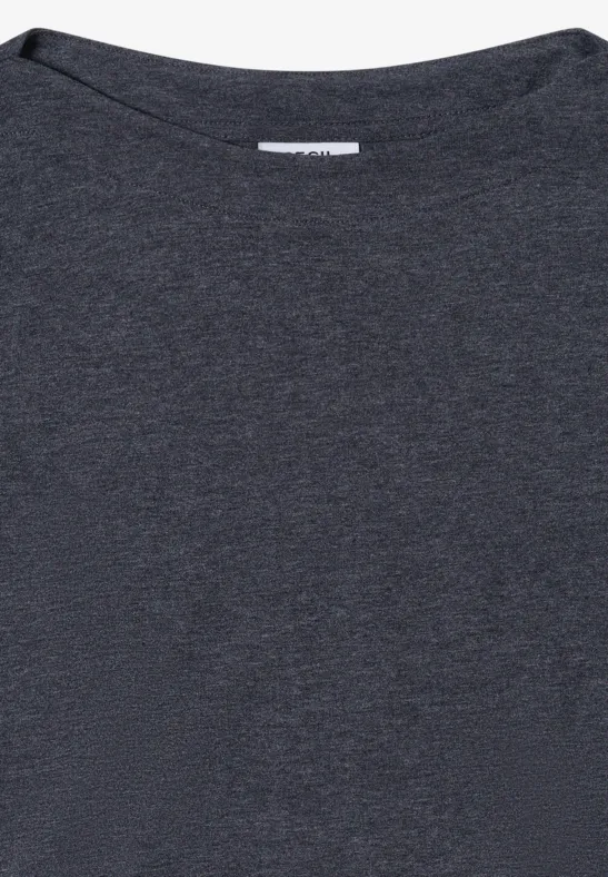 Shirt met lange mouwen urban dark blue melange