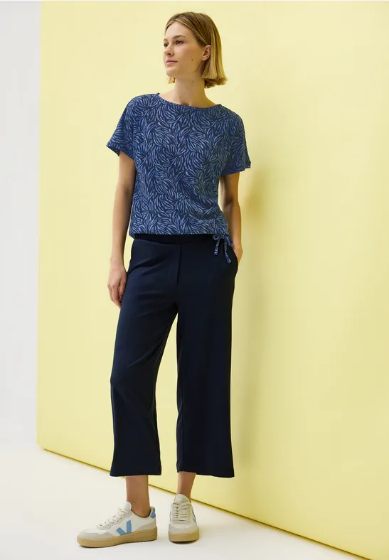 T-Shirt mit Tunnelzug urban navy blue