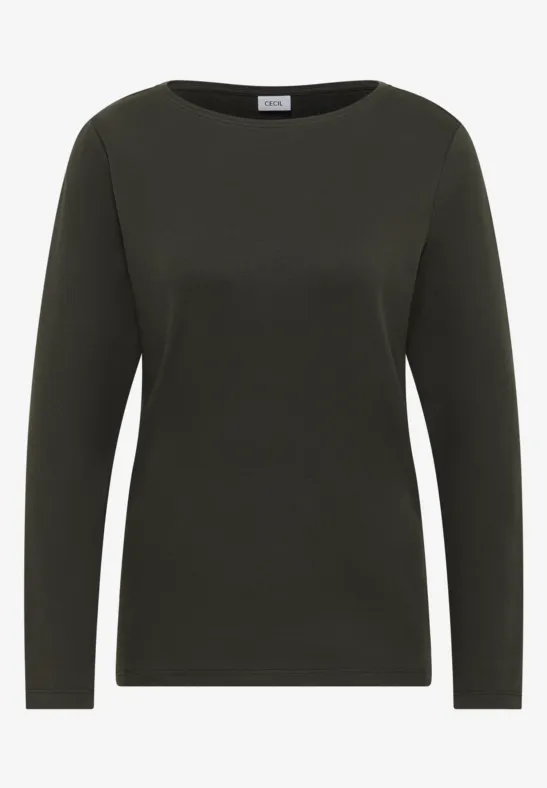 Shirt met boothals null