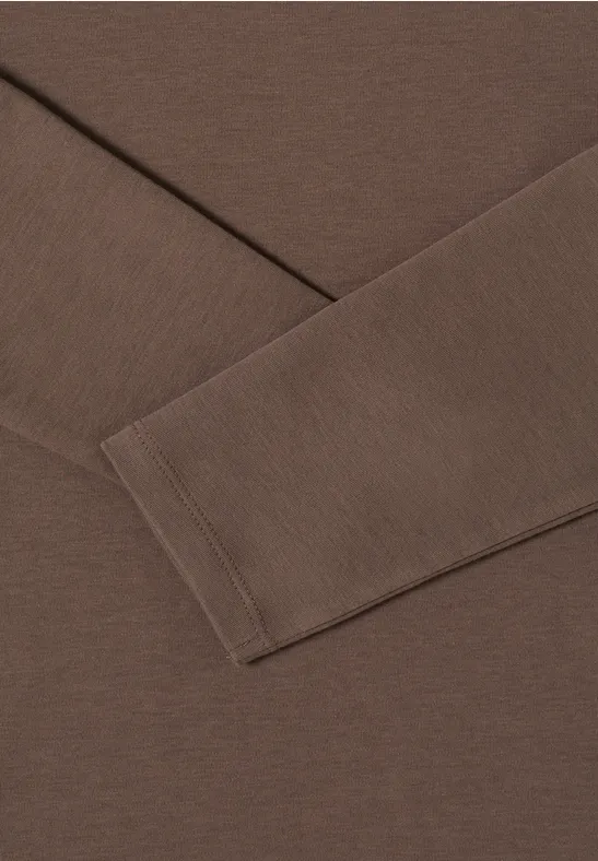 Shirt met boothals null