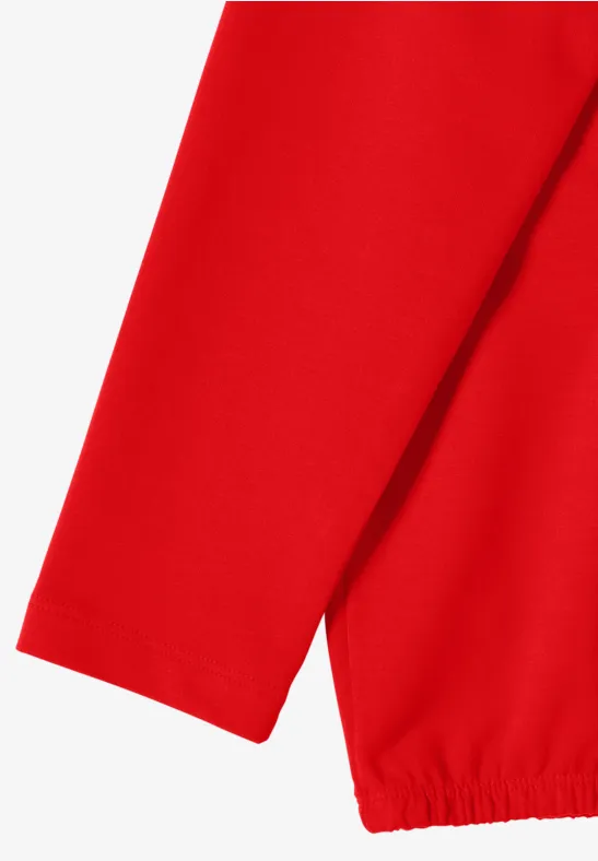 Shirt met grote kraag pumpkin orange