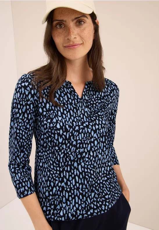 Shirt im Tunika-Look urban dark blue