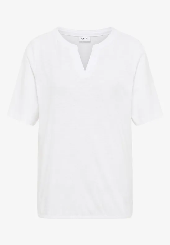 Shirt im Tunika-Look White