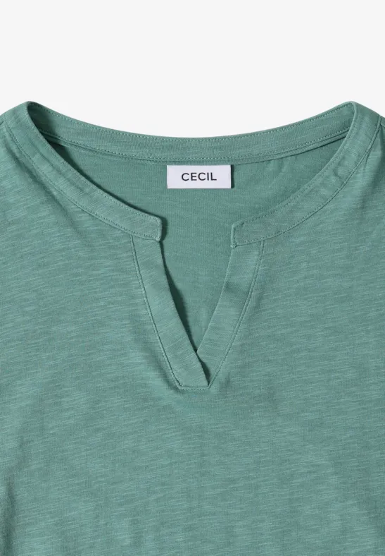 Shirt im Tunika-Look jewel green
