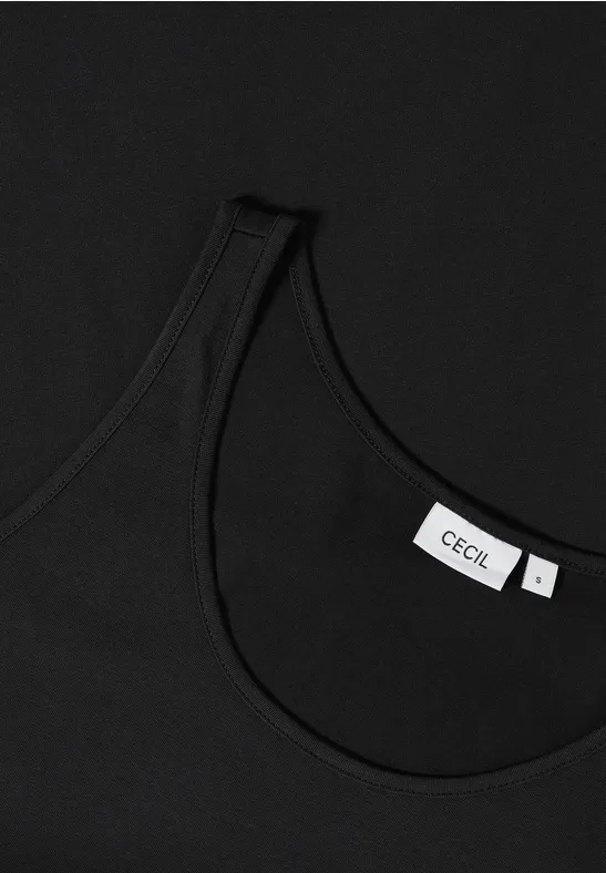Long top de base Black