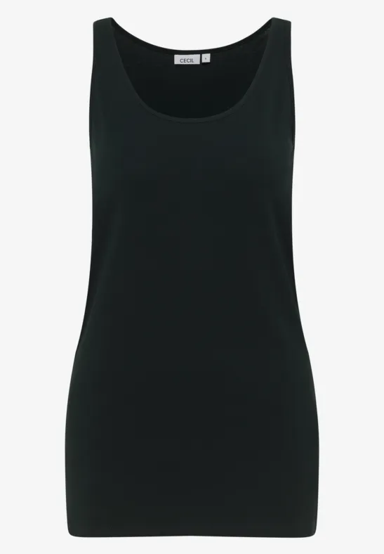 Langes Basic Top ink green
