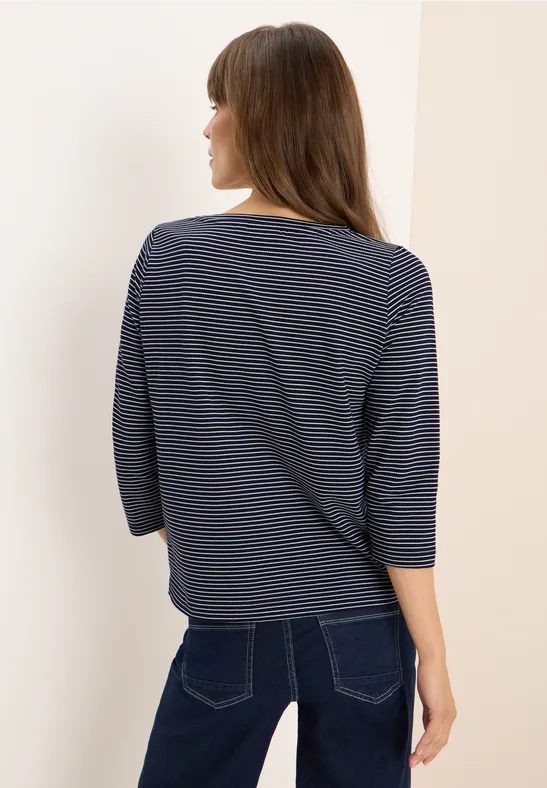 T-shirt à rayures urban dark blue