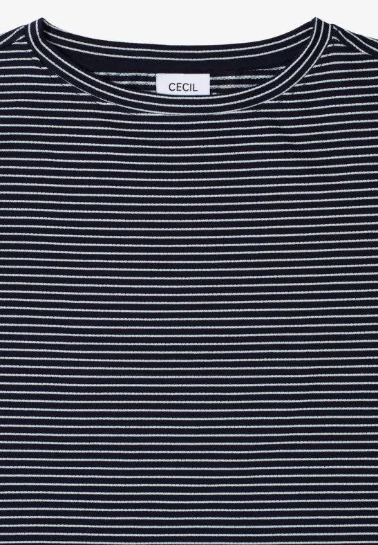 T-shirt à rayures urban dark blue