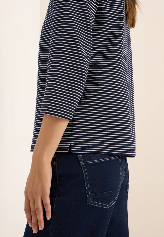 T-shirt à rayures urban dark blue