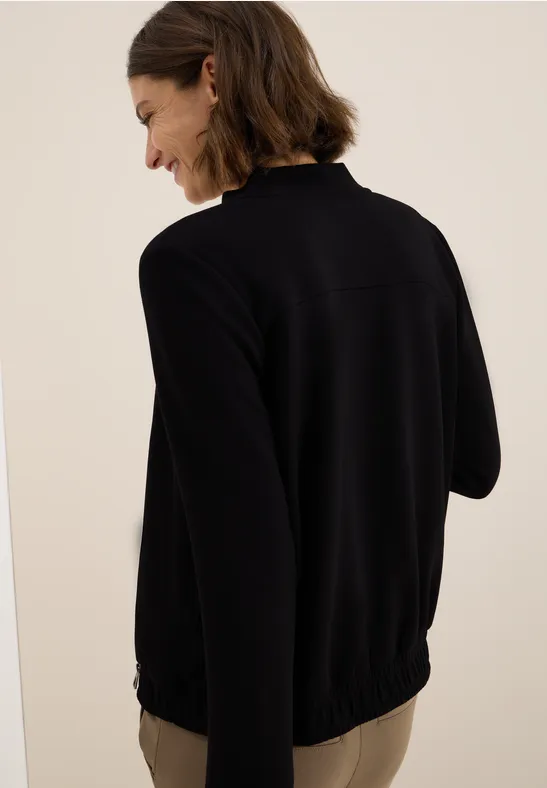 Leichte Jacke Black