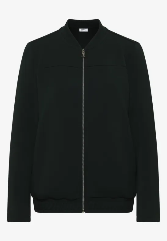 Leichte Jacke ink green