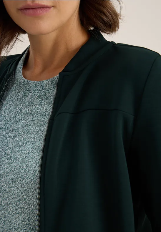 Leichte Jacke ink green