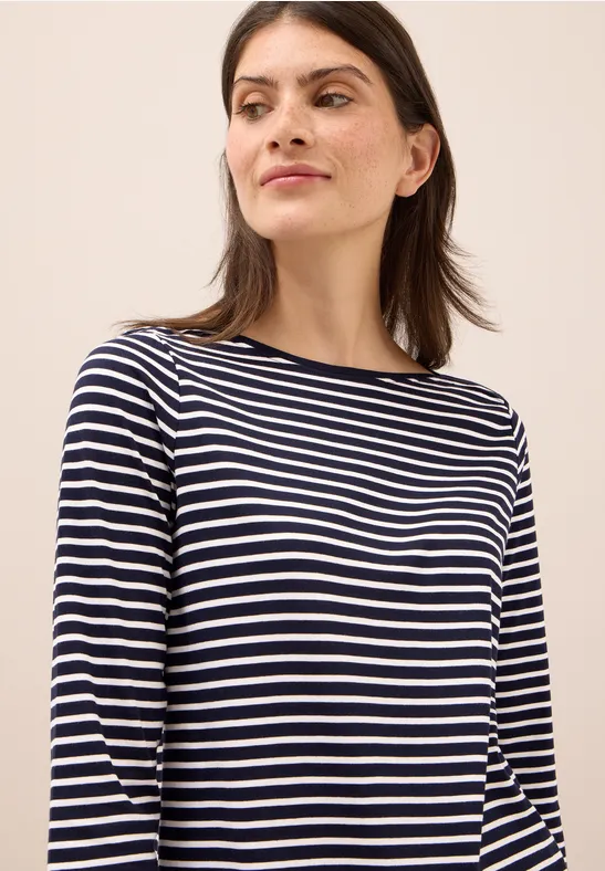 T-shirt à rayures urban dark blue