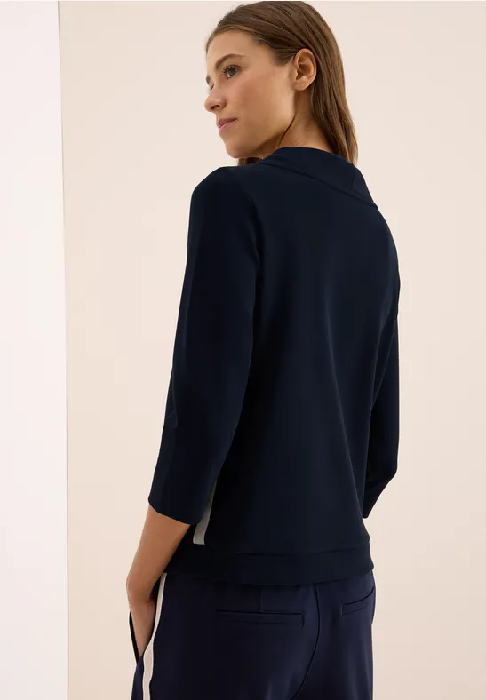 Shirt mit Gallonstreifen urban dark blue