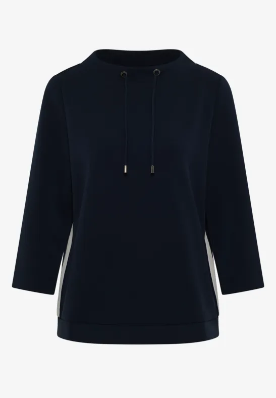 Shirt mit Gallonstreifen urban dark blue