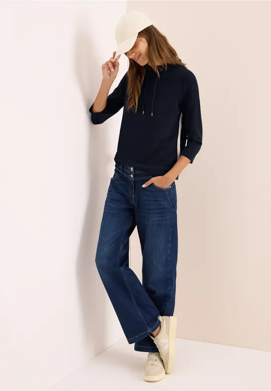 Shirt mit Gallonstreifen urban dark blue