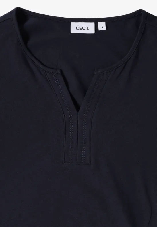 T-shirt au look tunique urban dark blue