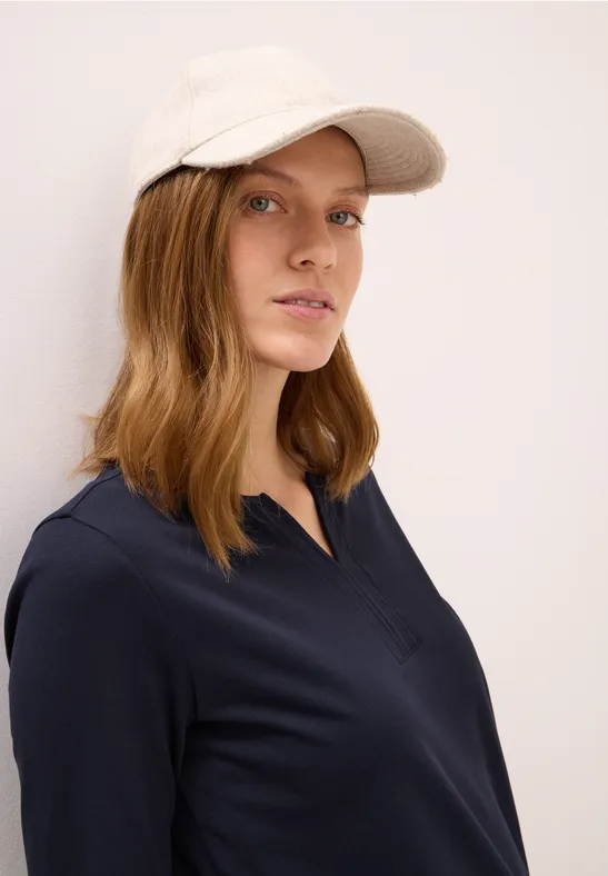 T-shirt au look tunique urban dark blue