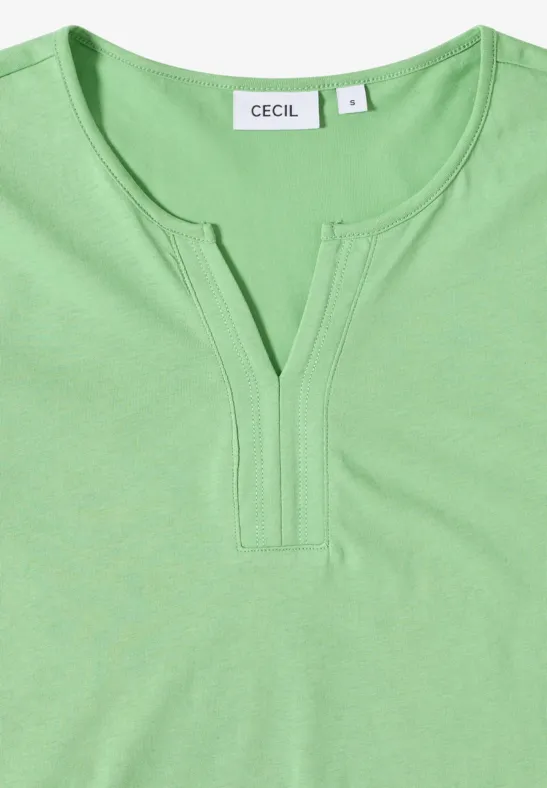 Shirt im Tunika-Look fennel green