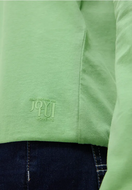 Shirt im Tunika-Look fennel green