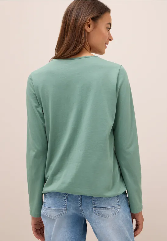 Shirt jewel green