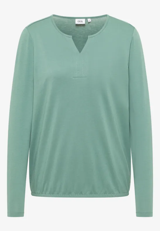 Shirt jewel green