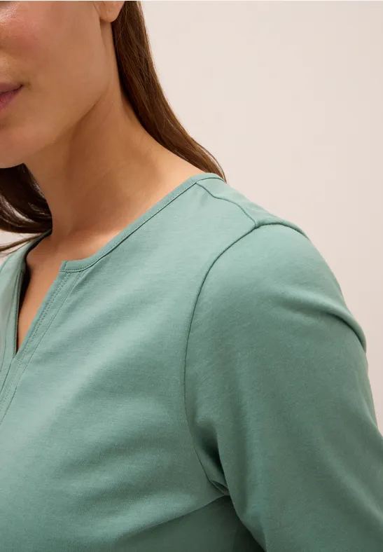 Shirt jewel green