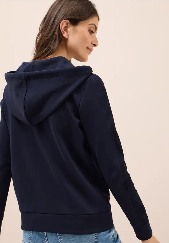Jas met geribde strepen urban dark blue