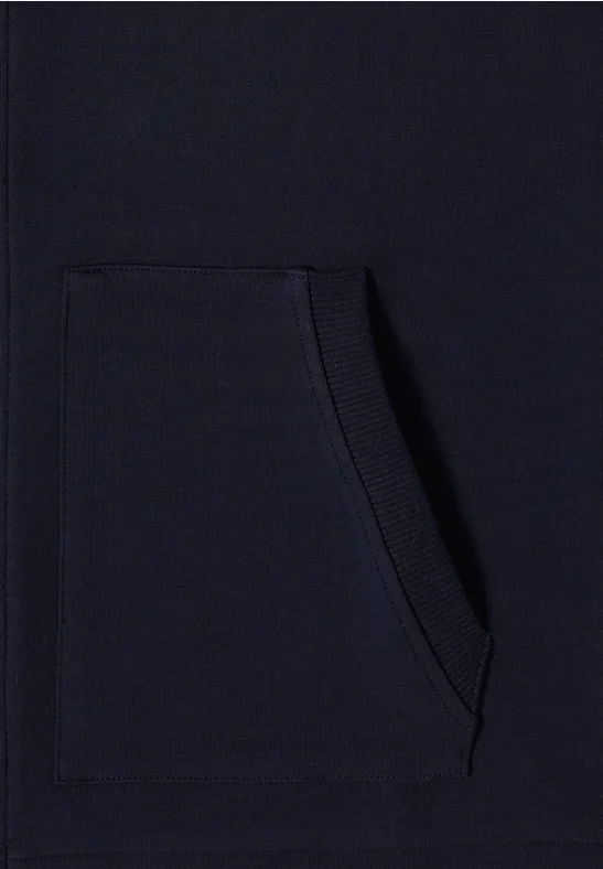Jas met geribde strepen urban dark blue