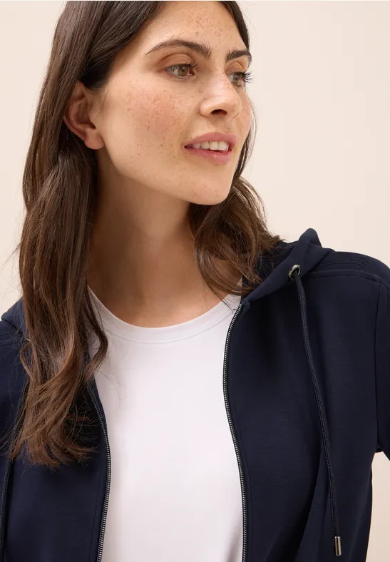 Jas met geribde strepen urban dark blue
