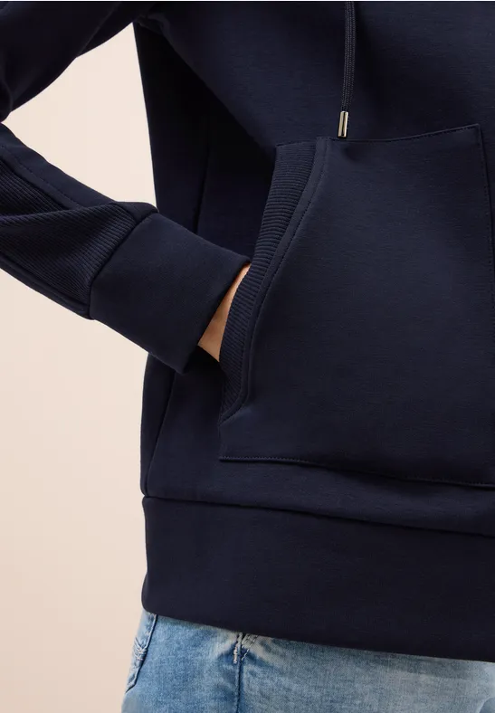 Jas met geribde strepen urban dark blue