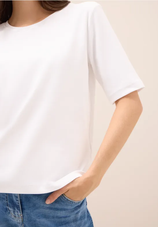 Basic Ripp T-Shirt White