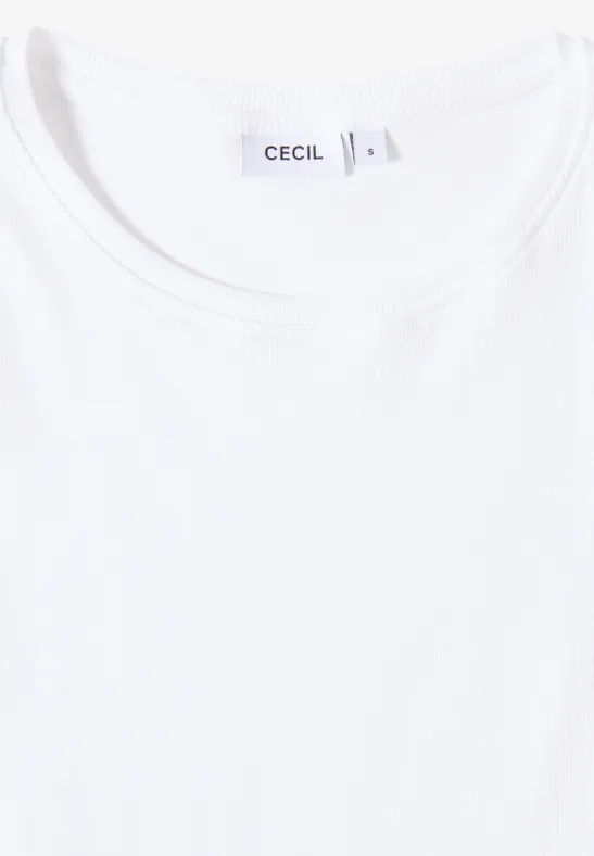 Basic Ripp T-Shirt White