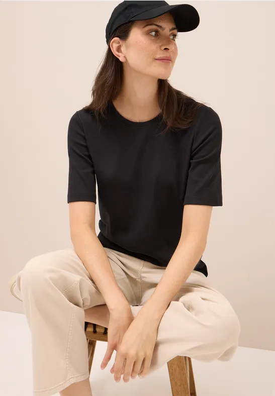Basic Ripp T-Shirt Black