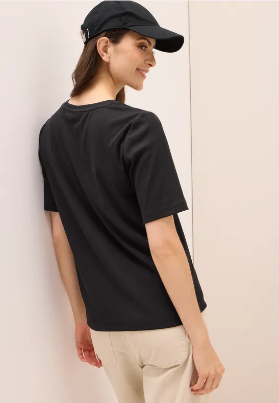 Basic Ripp T-Shirt Black