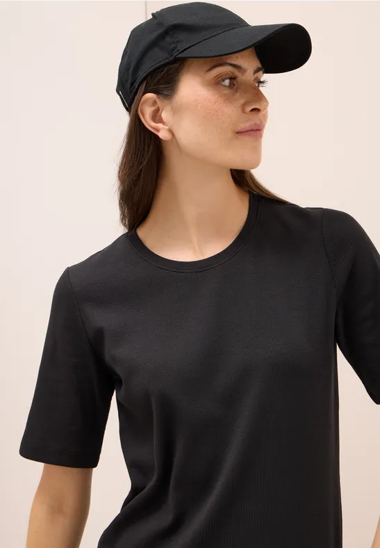 Basic Ripp T-Shirt Black
