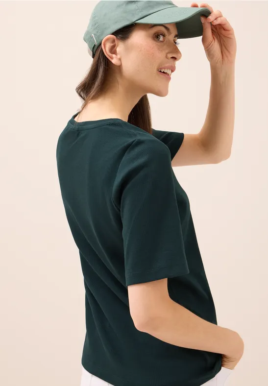 Basic Ripp T-Shirt ink green