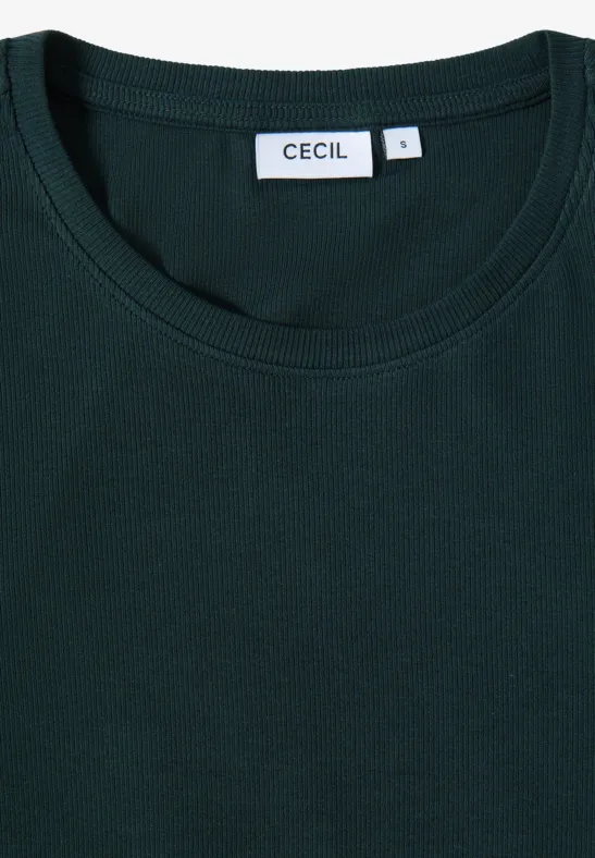 Basic Ripp T-Shirt ink green