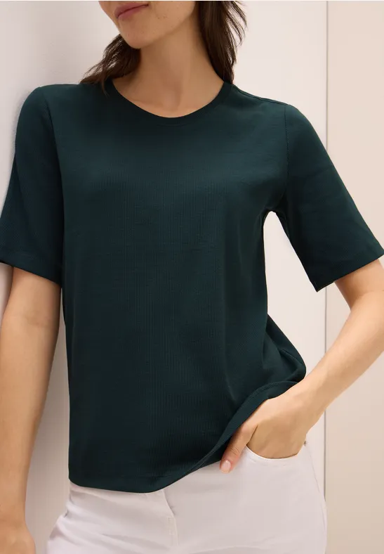 Basic Ripp T-Shirt ink green