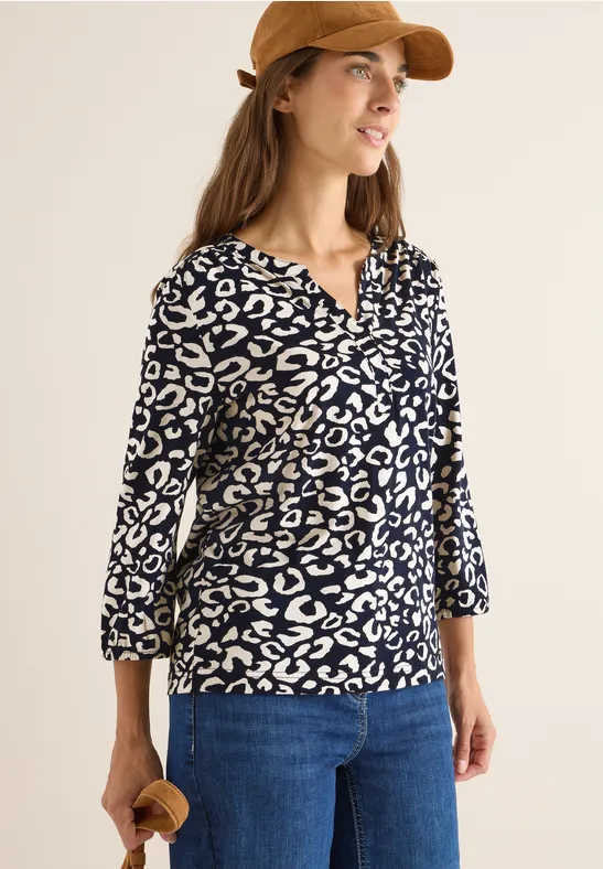 Shirt im Tunika-Look urban dark blue