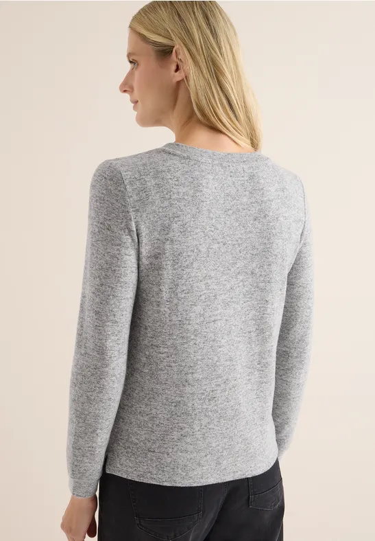 Kuscheliges Shirt flint grey melange
