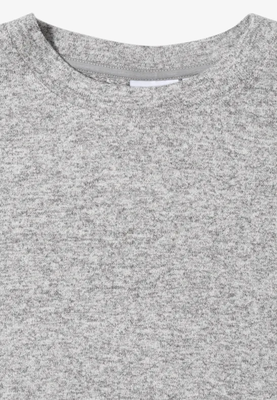 Kuscheliges Shirt flint grey melange